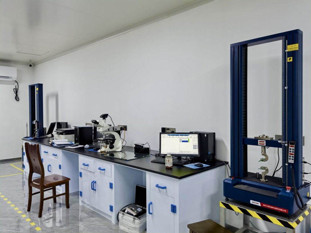 Tensile testing machine for copper foil quality inspection